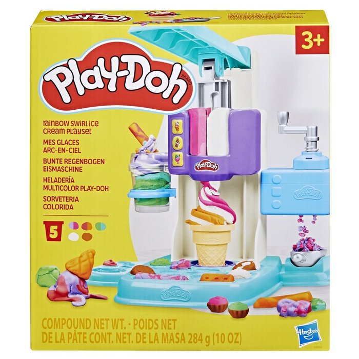PLAY-DOH HELADERIA MULTICOLOR PLAY-DOH | HASBRO PLAY DOH | 1 UNIDAD | 5010996247544 Imagen principal del producto