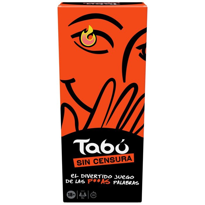 Juego educativo Tabu sin Censura Hasbro