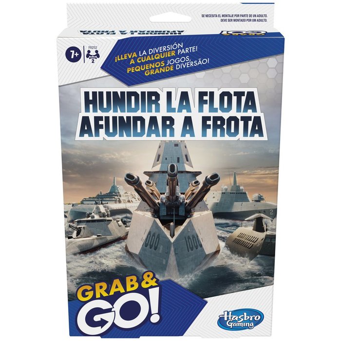 JUEGO HUNDIR LA FLOTA DE VIAJE GRAB AND GO | HASBRO IBERIA, S,L,U, | 1 UNIDAD | 5010996258588