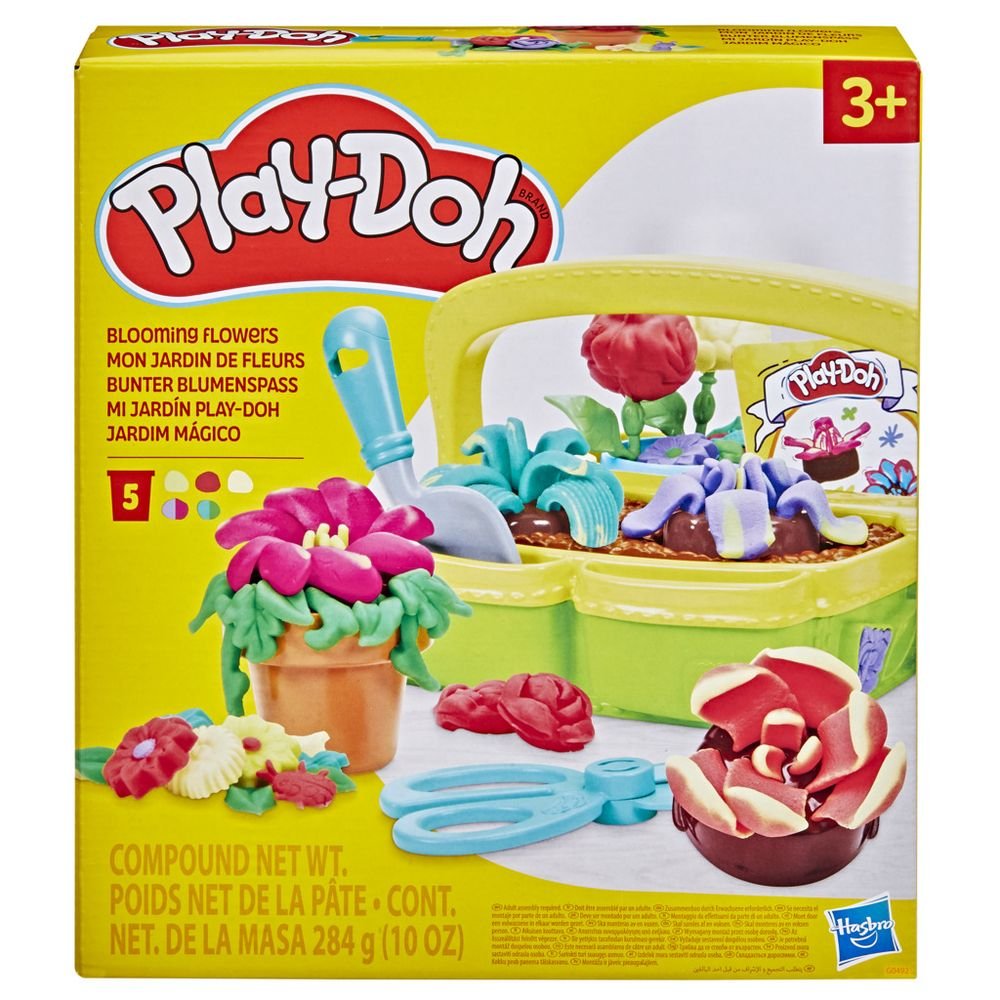Play-Doh Mi Jardin Play-Doh Pack de 6 botes de plastilina multicolor Imagen principal del producto