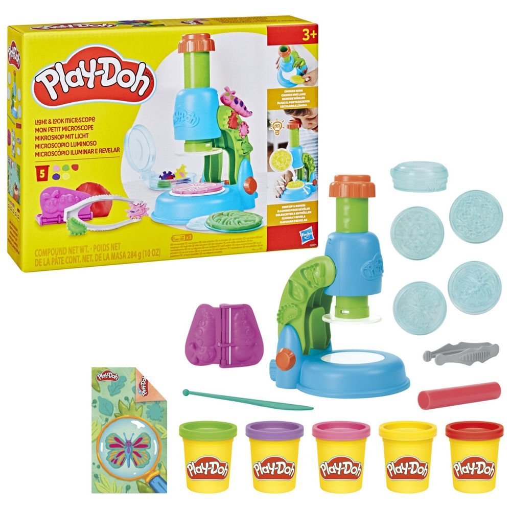 Play-doh Microscopio Luminoso Hasbro Play Doh