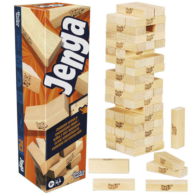 JUEGO DE MESA JENGA | HASBRO IBERIA, S,L,U, | 1 UNIDAD | 5010996295804