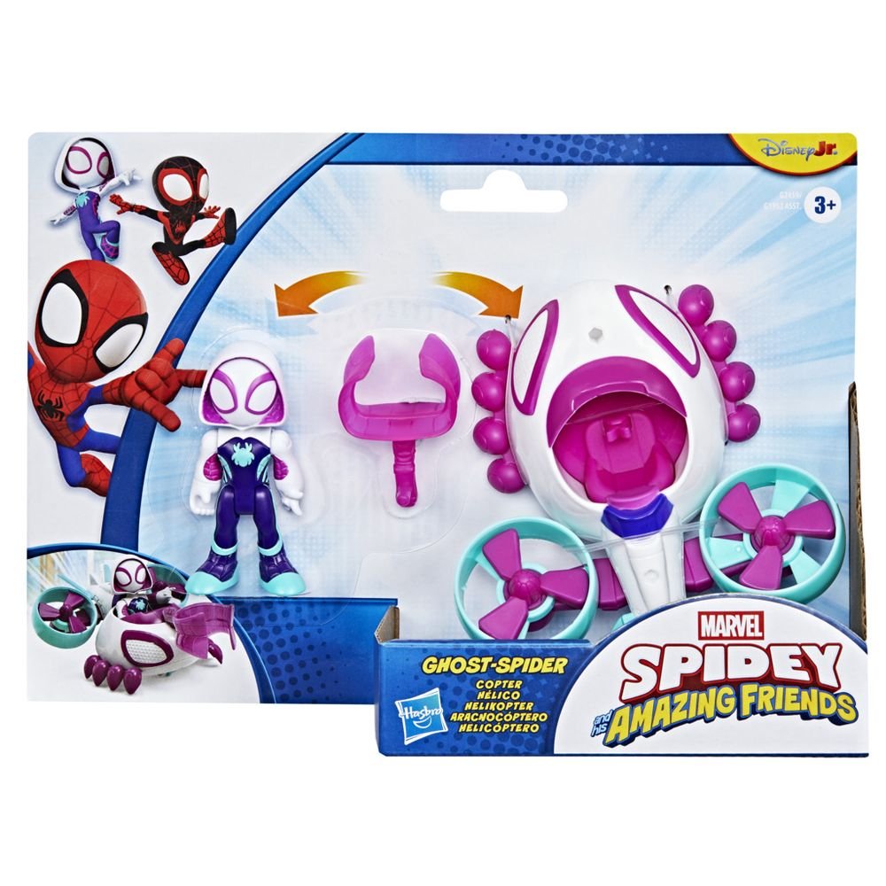 Spidey Vehículo y Figura Surtido Hasbro Marvel