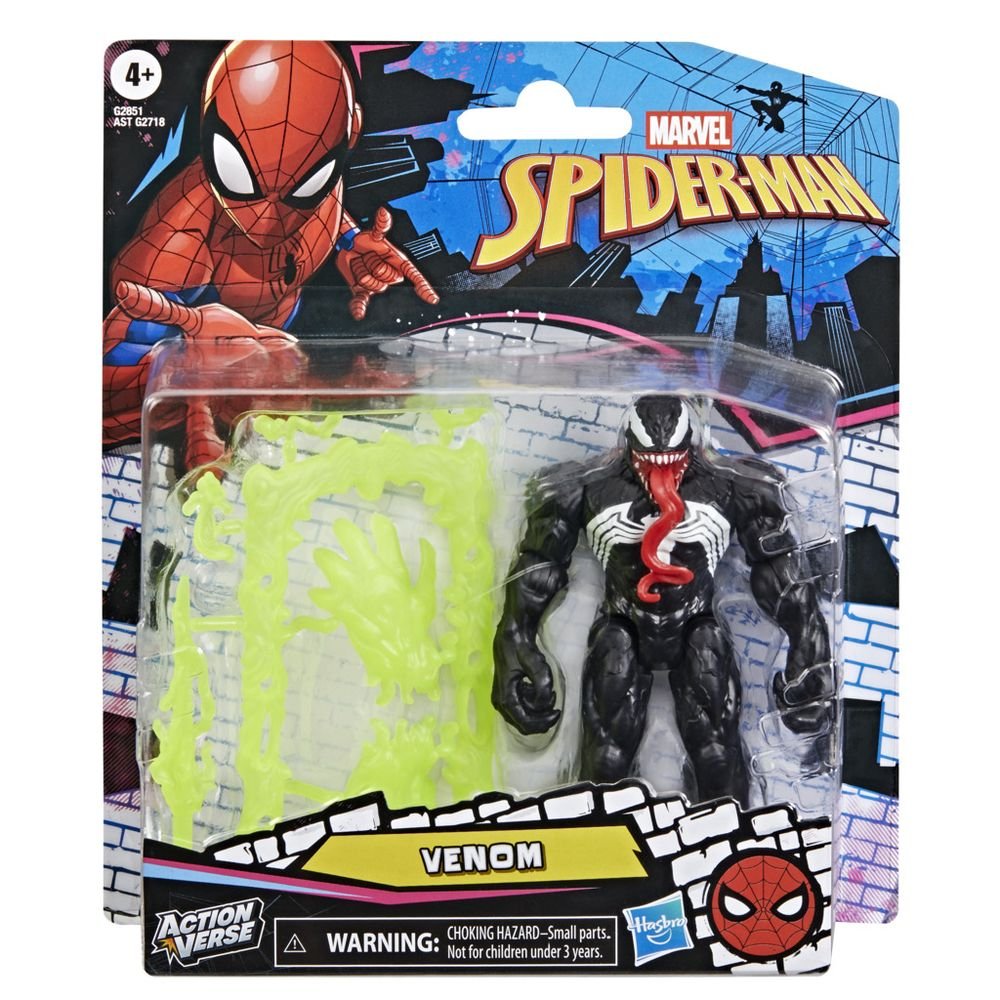Figura de acción Spider-Man Actionverse Hasbro Marvel