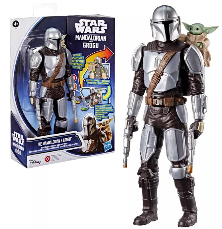 Figura Mandalorian Electrónica Titan 30 cm Hasbro Star Wars