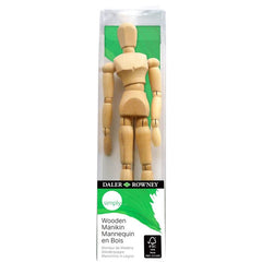 MANIQUI MADERA SIMPLY 20 CM | DALER ROWNEY | 1 UNIDAD | 5011386081281