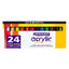 Estuche 24 Tubos Pintura Acrílica 22 ml Daler Rowney