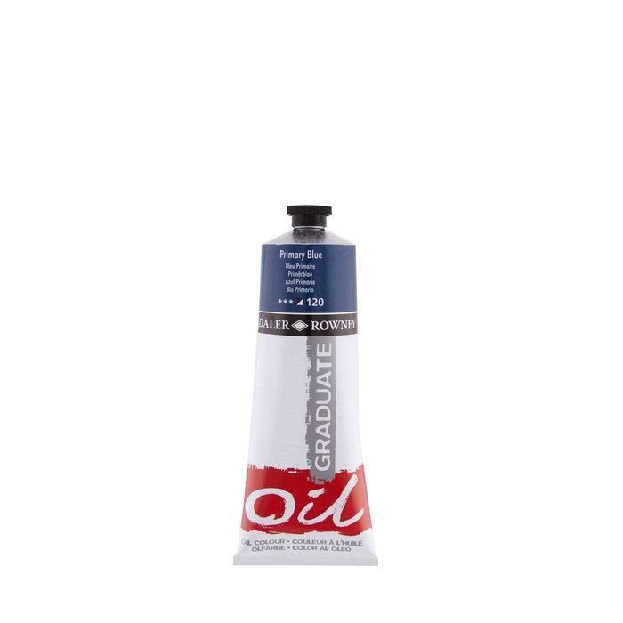 OLEO GRADUATE 200ML PRIMARY AZUL | 1 UNIDADES | (DALER ROWNEY) Imagen principal del producto