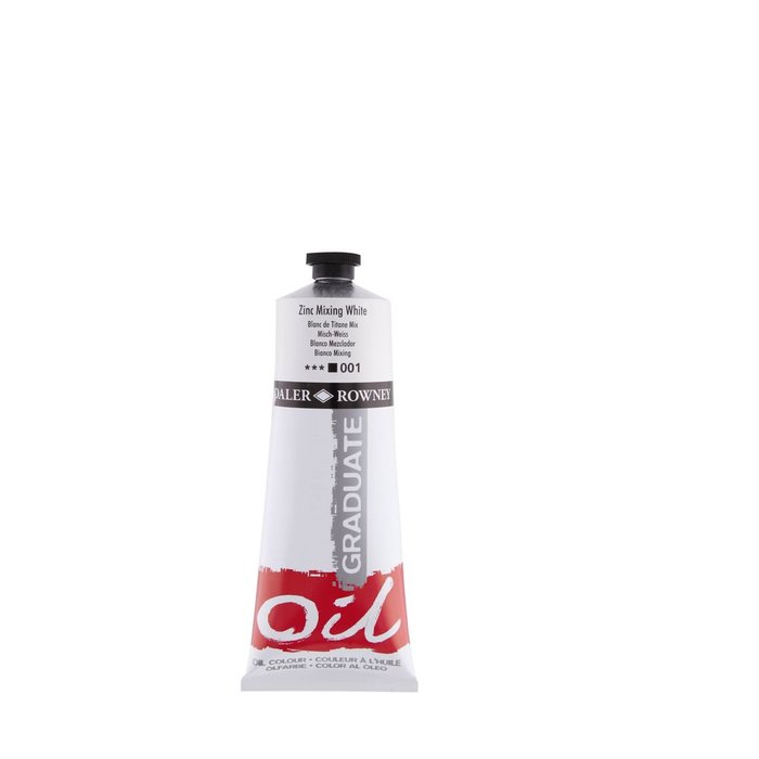 OLEO GRADUATE 200ML ZINC MIXING BLANCO | 1 UNIDADES | (DALER ROWNEY) Imagen principal del producto