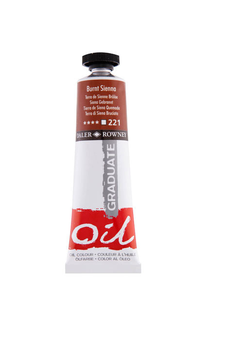 OLEO GRADUATE 38ML BURNT SIENNA | 3 UNIDADES | (DALER ROWNEY) Imagen principal del producto