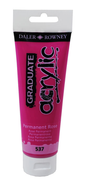 PINTURA ACRILICA GRADUATE 120ML PERMANENT ROSA | 3 UNIDADES | (DALER ROWNEY) Imagen principal del producto