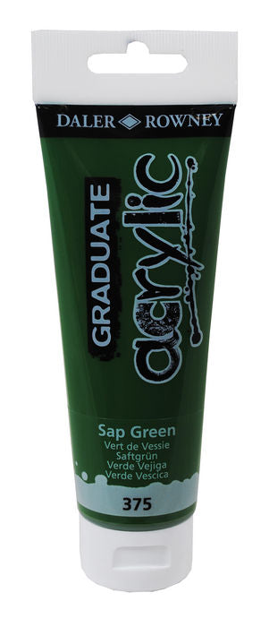 PINTURA ACRILICA GRADUATE 120ML SAP VERDE | 3 UNIDADES | (DALER ROWNEY) Imagen principal del producto