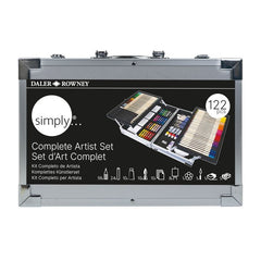 SET DE ARTE ESSENTIAL 122 PZAS MALETIN ALUMINIO | 1 UNIDADES | (DALER ROWNEY)