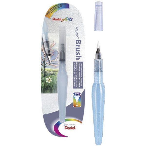 BLISTER PINCEL AGUA PARA ACUARELA LAPIZ CERAS PUNTA MEDIA | 1 UNIDADES | (PENTEL) Imagen secundaria del producto