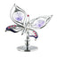 Decoracion mariposa cromada Crystocraft Widdop