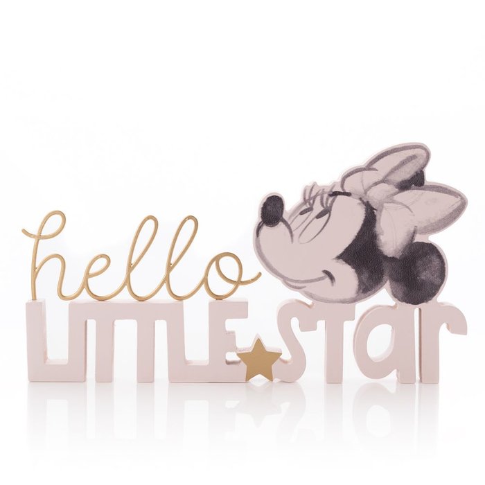 Decoracion para Repisa Minnie Rosa Widdop Disney