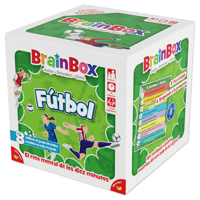JUEGO DE MESA BRAINBOX FUTBOL | ASMODEE JUEGOS | 1 UNIDAD | 5025822234094
