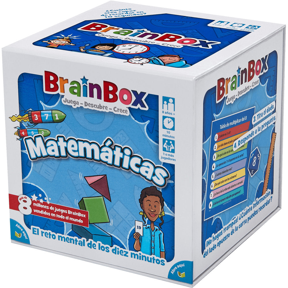 Juego de Cartas Brainbox Matemáticas Asmodee Juegos Imagen principal del producto