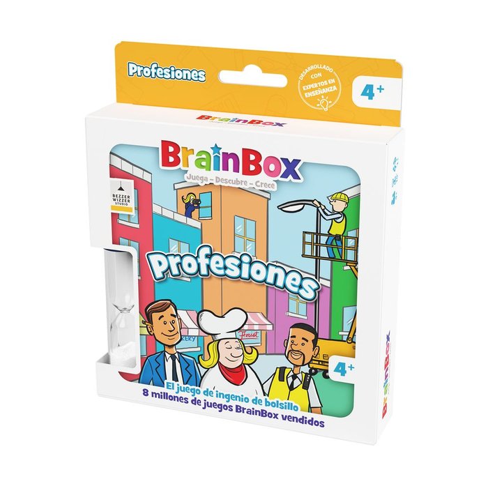 Juego de Cartas Brainbox Pocket Profesiones Asmodee Juegos Imagen principal del producto