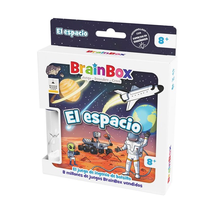 Juego de Cartas Brainbox Pocket el Espacio Asmodee Juegos Imagen principal del producto