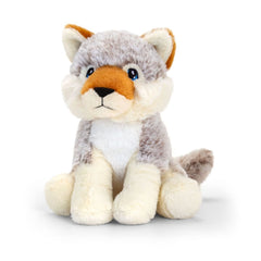 PELUCHE LOBO 18CM | KEEL TOYS | 1 UNIDAD | 5027148010345