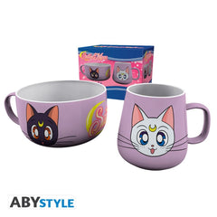 SET DESAYUNO BOWL Y TAZON SAILOR MOON | ABYSSE | 1 UNIDAD | 5028486406746