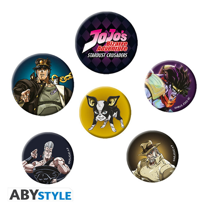 PACK CHAPAS JOJO'S BIZARRE ADVENTURE PERSONAJES | ABYSSE | 1 UNIDAD | 5028486416066
