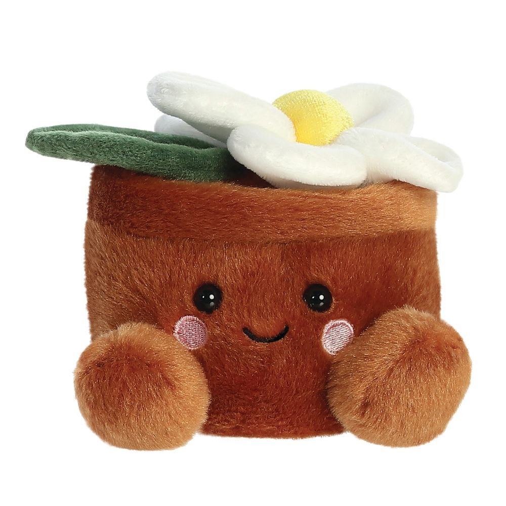 Peluche Maceta Margarita 13 cm Aurora Imagen principal del producto