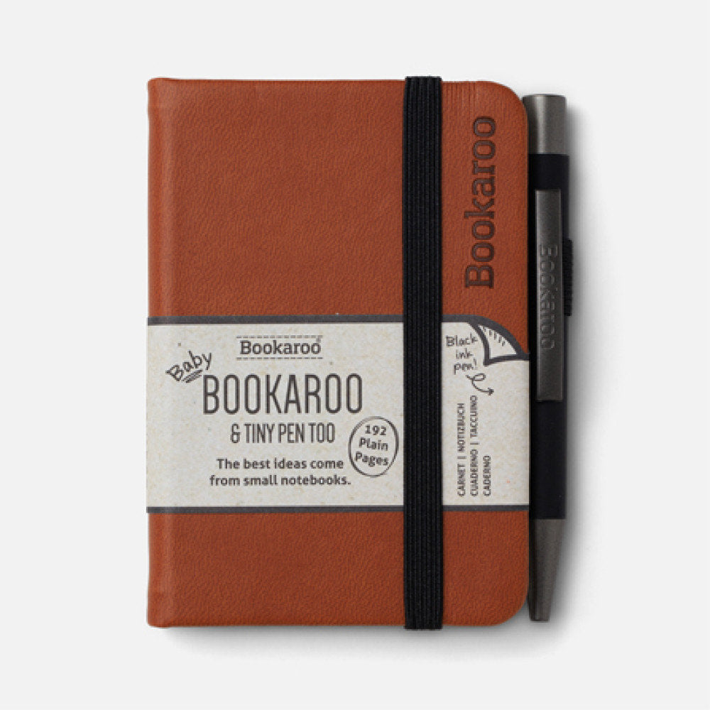 Notebook A7 y bolígrafo marrón The Company Called If House