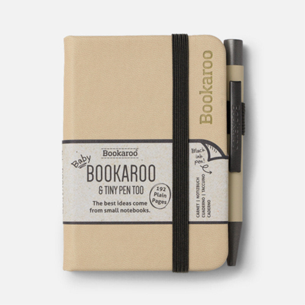 Notebook A7 y bolígrafo crema The Company Called If House