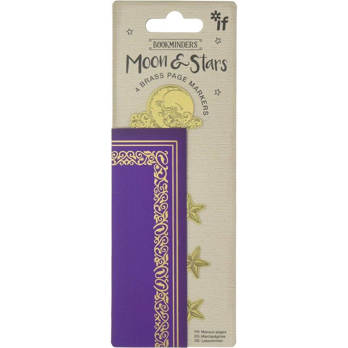 MARCAPAGINAS MODELO LUNA Y ESTRELLAS | 1 UNIDADES | (THE COMPANY CALLED IF HOUSE)