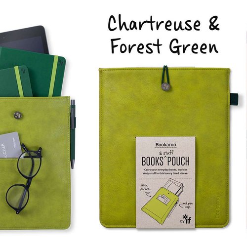 Funda Libro Cuero Verde The Company Called If House