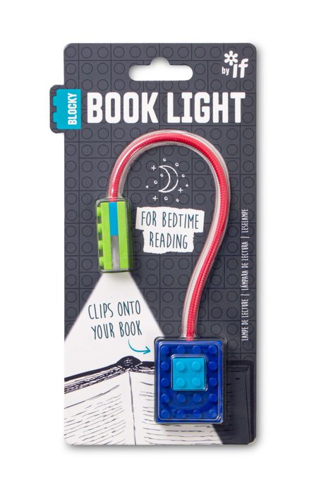 Lampara lectura Blocky azul marca The Company Called If House