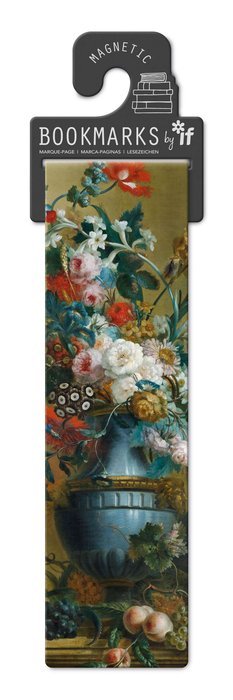 MARCAPAGINAS MAGNETICO FLOWERS IN A BLUE VASE | 3 UNIDADES | (THE COMPANY CALLED IF HOUSE)