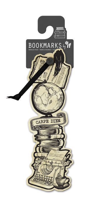 MARCAPAGINAS CARPE DIEM | 3 UNIDADES | (THE COMPANY CALLED IF HOUSE)