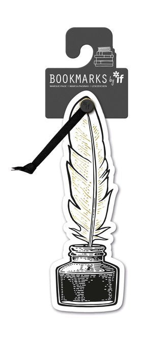 MARCAPAGINAS QUILL & INK | 3 UNIDADES | (THE COMPANY CALLED IF HOUSE)