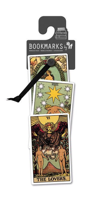 MARCAPAGINAS TAROT | 3 UNIDADES | (THE COMPANY CALLED IF HOUSE)