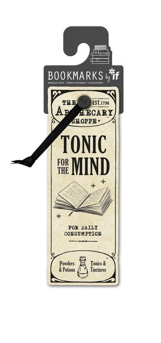 MARCAPAGINAS TONIC FOR THE MIND | 3 UNIDADES | (THE COMPANY CALLED IF HOUSE)