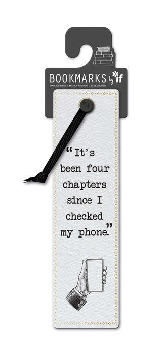MARCAPAGINAS LITERARI CHECKED MY PHONE | 3 UNIDADES | (THE COMPANY CALLED IF HOUSE)
