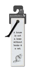 MARCAPAGINAS LITERARIO BOOKS & A CAT | 3 UNIDADES | (THE COMPANY CALLED IF HOUSE)