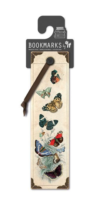 MARCAPAGINAS VINTAGE BUTTERFLIES | 3 UNIDADES | (THE COMPANY CALLED IF HOUSE)