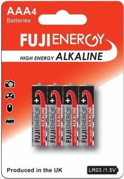 C/20 Blister 4 Pilas Alcalinas Fujienergy LR03 Aaa Imagen principal del producto