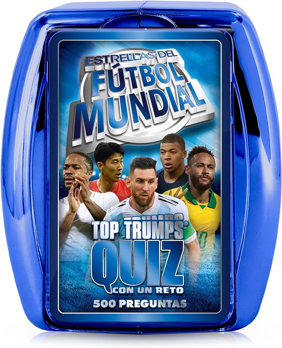 JUEGO DE MESA QUIZ WORLD FOOTBALL STARS | WINNING MOVES CT | 1 UNIDAD | 5036905047159 Imagen principal del producto