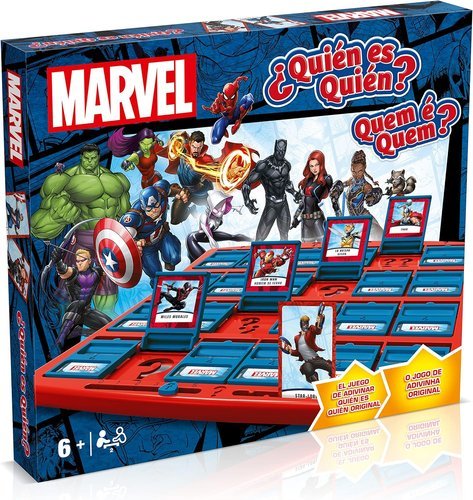 Juego de Mesa Quien Es Quien Marvel Winning Moves CT Imagen principal del producto