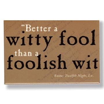 IMAN RECTANGULAR WITTY FOOL | CUSTOMWORKS | 1 UNIDAD | 5038680002415