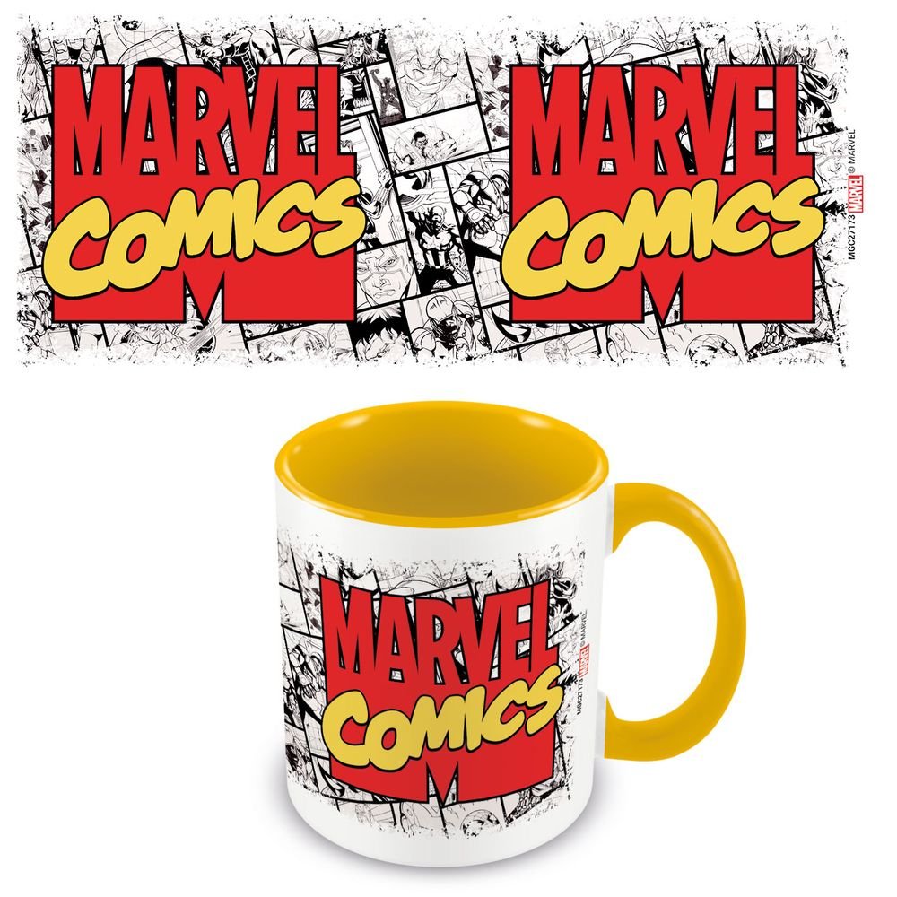Taza Color Interior Marvel Logo 325ml Pyramid International