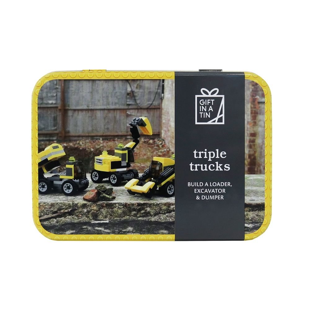 Juego Construcción en Lata Camiones Widdop
