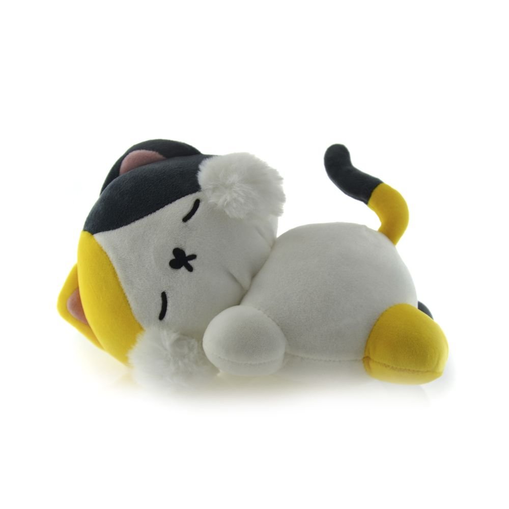 Peluche Yabu Tiny Sleepy Lucky Cat Gato Tumbado Marca Fraga Kawaii