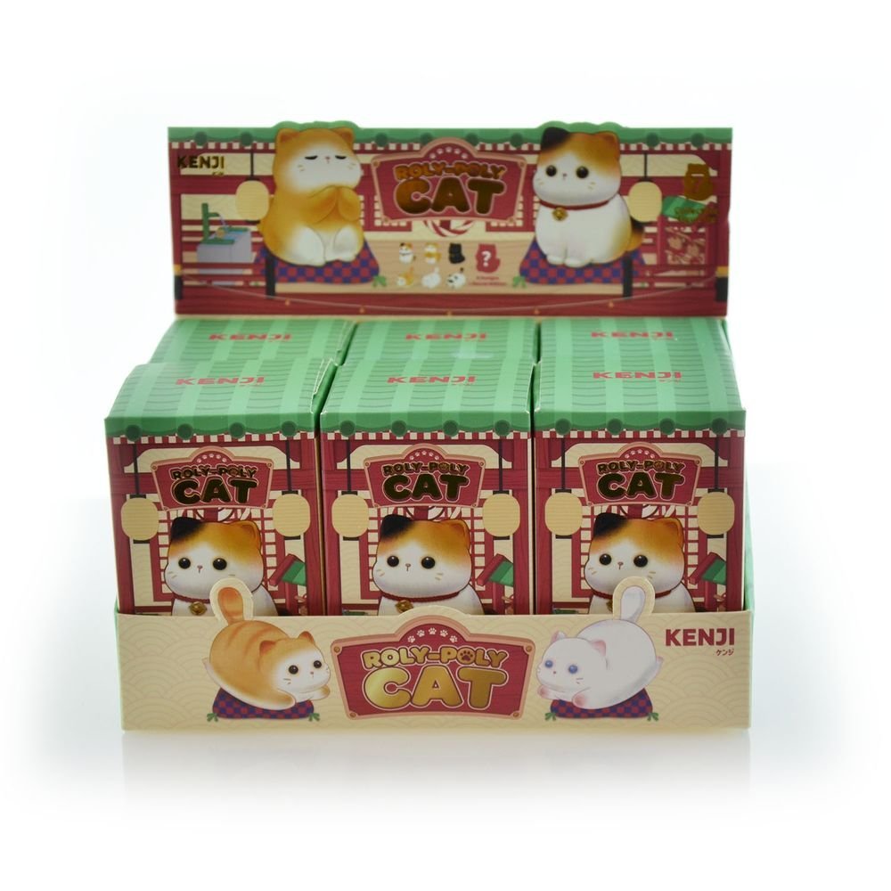 Display 6 Caja Sorpresa Roly Poly Cat Gatos Surtidos Fraga Kawaii Imagen principal del producto