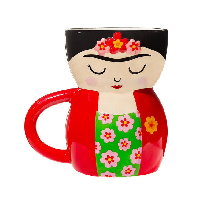 TAZA FORMA DE CUERPO DE FRIDA | SASS & BELLE | 1 UNIDAD | 5055259280272